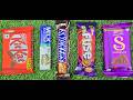 KitKat, Snickers, Dairy Milk Silk &amp; Fuse Chocolate Unboxing 🍫 | Satisfying Candy Collection ASMR