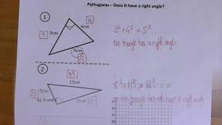 Year 9 - Pythagoras problems