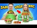 PRZEZ 24 H JEMY TYLKO *VEGE* FAST FOODY!