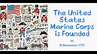 [Today in History] 10 November 1775 – The United States Marine Corps is Founded