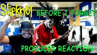 Slipknot  Before I Forget OFFICIAL VIDEO - Producer Reaction