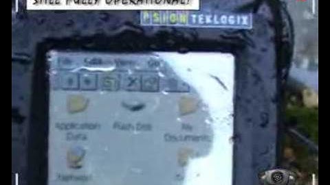 WORKABOUT PRO (WAP) faces the Firing Squad