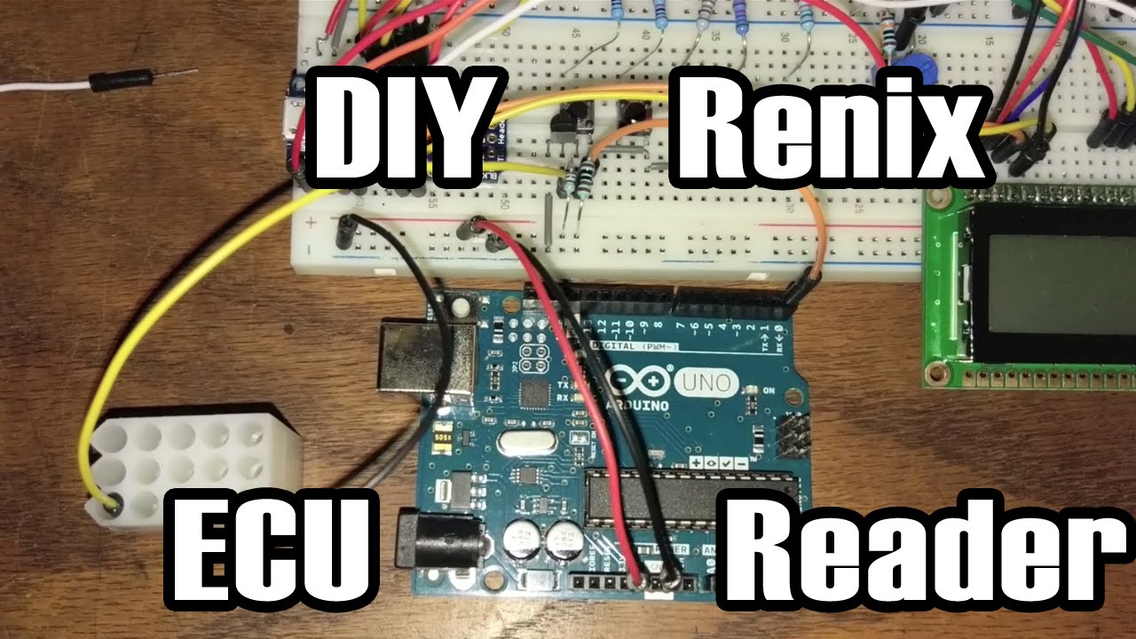 Renduinix Alpha Update / DIY Arduino Renix ECU Reader - YouTube