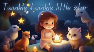 Twinkle twinkle #kidsvideo #kidergarten #english #alphabet #learnenglish #ryhmes #trending #bab