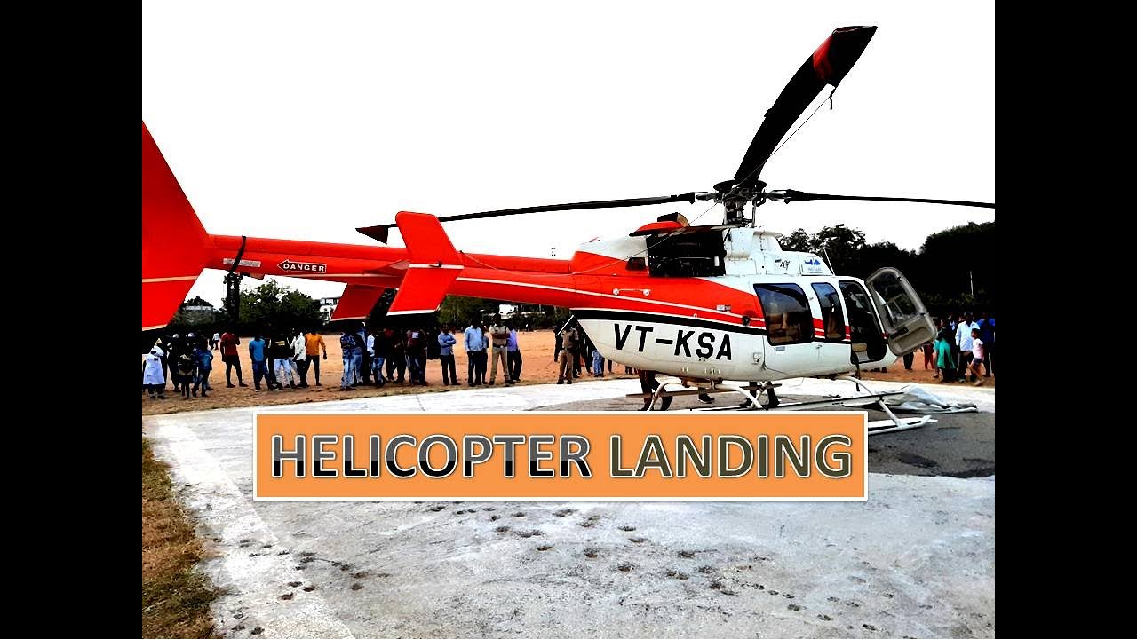 HELICOPTER EMERGENCY LANDING AWESOME YouTube