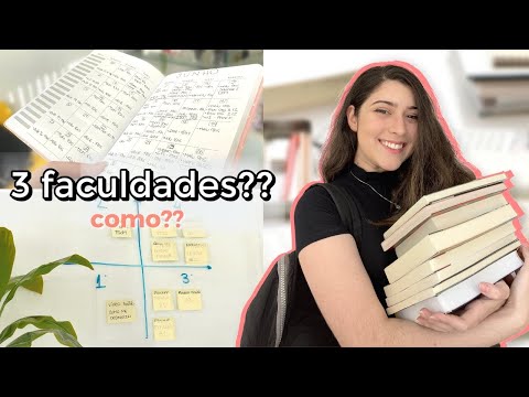 Como me organizo para fazer 3 faculdades, ter notas altas e ainda trabalhar??! | By: Leticia Santos