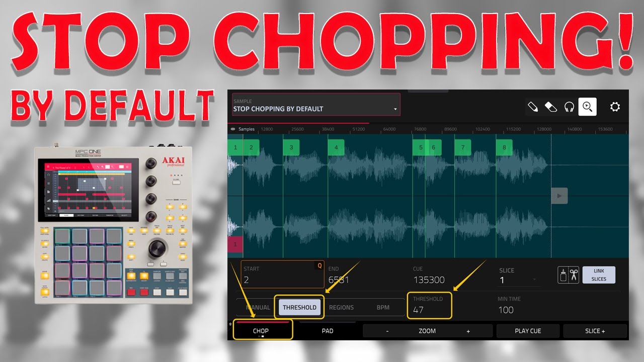 STOP Chopping Samples & Beats by default in the MPC Standalone!! Keep ...