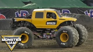 Diesel Dave | BroDozer INSANE Consecutive Backflip | Monster Jam Anaheim 2019 | Monster Jam