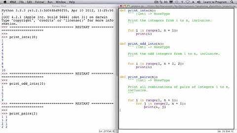 Analyzing Algorithms(Python)