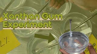 Xanthan Gum Experiment: Testing Out Three Different Types of Xanthan Gum (Soft, Clear, and Regular)