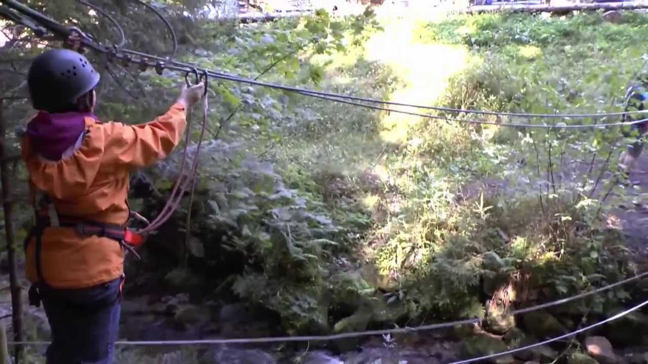 Hirschgrund-Zipline Schwarzwald Adrenalin Pur - YouTube