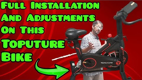 Toputure Exercise Bike! Full Installation Video #installation #exercisebike #exercise #equipment