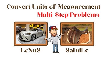 Multistep Customary Conversions  - 5.MD.1