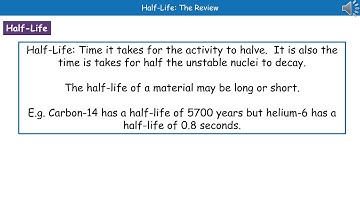 OCR Gateway A (9-1) P61.4 - Half Life F