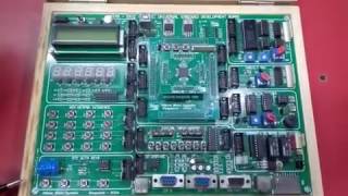 SILICON-ARM LPC2148 TRAINER KIT DEMO