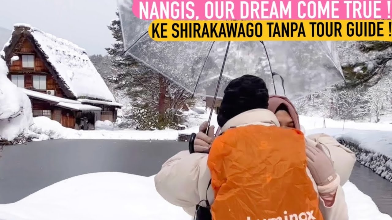 #JEPANGHALALTRIP 4 | HUJAN SALJU ! TIPS KE SHIRAKAWA-GO UNTUK MUSLIM #jalanjalanekarizal