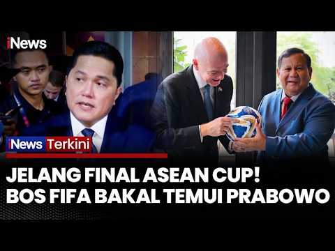 Prabowo Bertemu Presiden FIFA Gianni Infantino Jelang Final FIFA ASEAN Cup 2026 di Jakarta