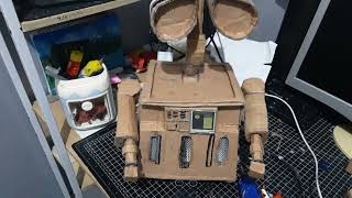 WALL E PART 1#walle #cardboard #robot #diy #WALL_E #wall e