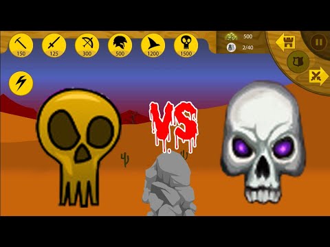 Stick war legacy Huge Update | Only Golden Army Spearton vs Endless Deads Mod Insane Golds/Gems