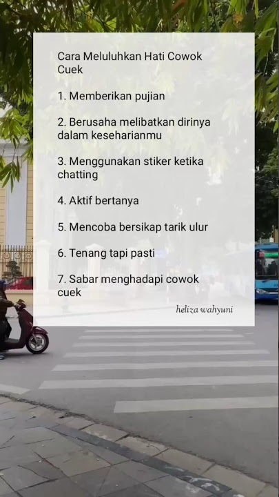cara meluluhkan hati cowok cuek #shortvideo #shorts #cara #hati #cowok #cuek #fakta #whatsappstatus