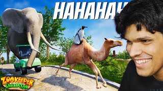 TROLLING ANIMALS IN ZOO (Very Funny) screenshot 4