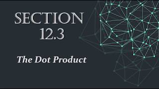 Section 12.3 | Math 201 - KFUPM