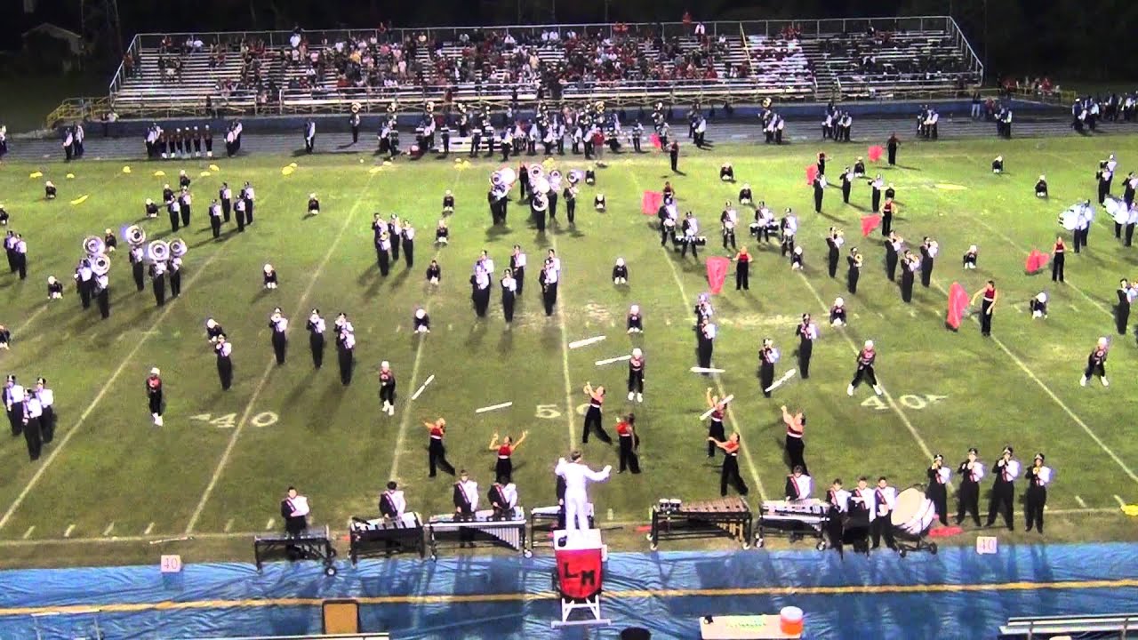 LMHS: Marching Rams - Lyman - Half Time Show October 5, 2012