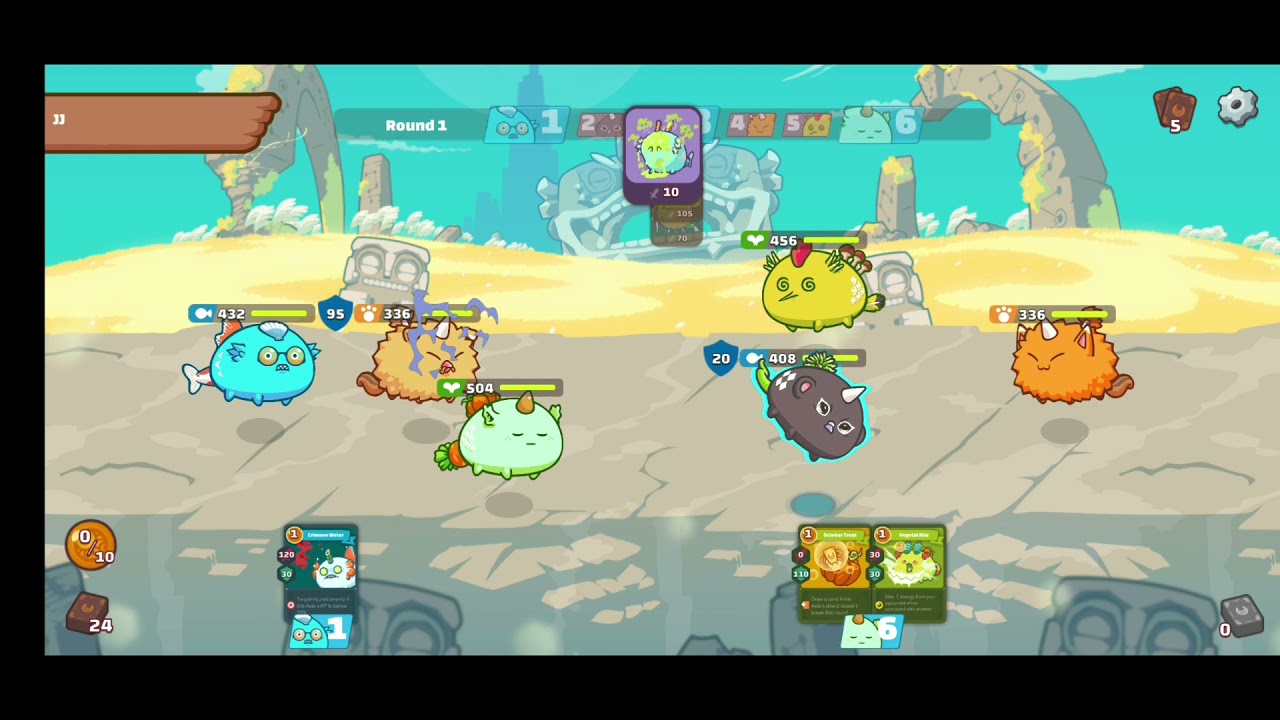 Axie Infinity ABPvsAAP | ABPvsABP | Arena Game Play