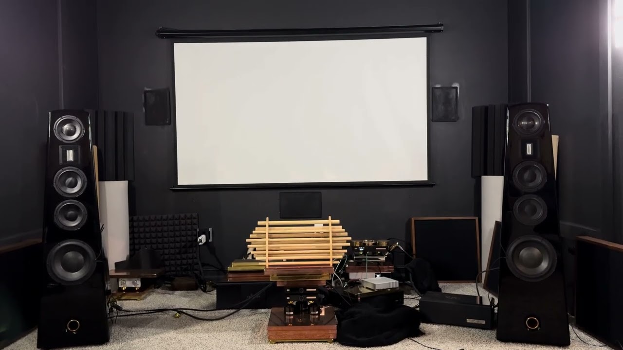 Tripoint Audio, new room. Work in progress.