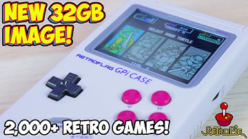 NEW Retroflag GPi Case Supreme 32gb RetroPie Image With Over 2000 Games!