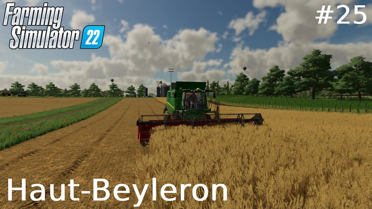 Búza aratása! | Haut-Beyleron #25 | FS22 Timelapse