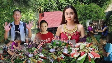 Tết khảu hó ( cơm gói ) truyền thống của đồng bào dân tộc Lào tại Mường Luân - Điện Biên