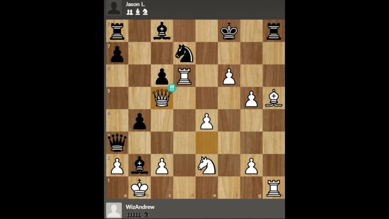 The King's Gambit - 100 Dazzling Chess Combinations. Game 74