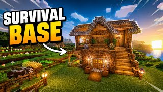 Minecraft: Mega Starter House 🏡 ||      5 Minute Build Tutorial⏱️#batidao#page#iconic#blowup#profile