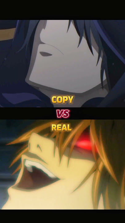 kira vs shadow laugh 👿 [ copy vs real ] #anime#shorts