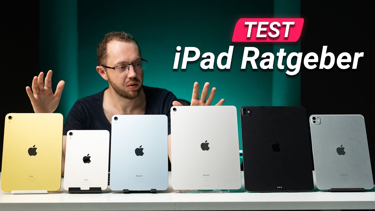 Ultimativer iPad Kaufratgeber: ALLE iPads im Test