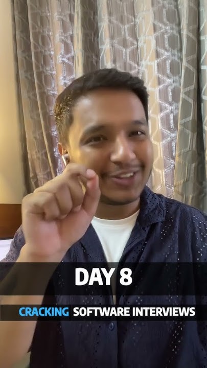 Day 8 - How to crack software/consultation interviews.#consulting # ...