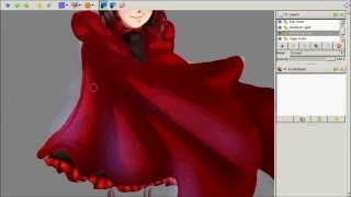 MyPaint Anime Speedpaint - Ruby the Grimm Reaper
