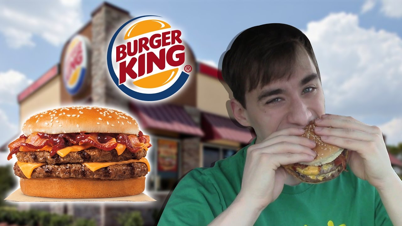 Burger King BBQ Bacon King Food Review 211 YouTube