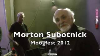 Backstage At Moogfest 2012 With Morton Subotnick
