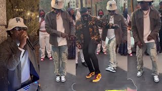 Watch How Stonebwoy Jams to Sarkodie And Castro Adonai At Grammy Awards 2023