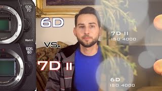 Canon 6D vs. 7D mark II - ISO Video Test
