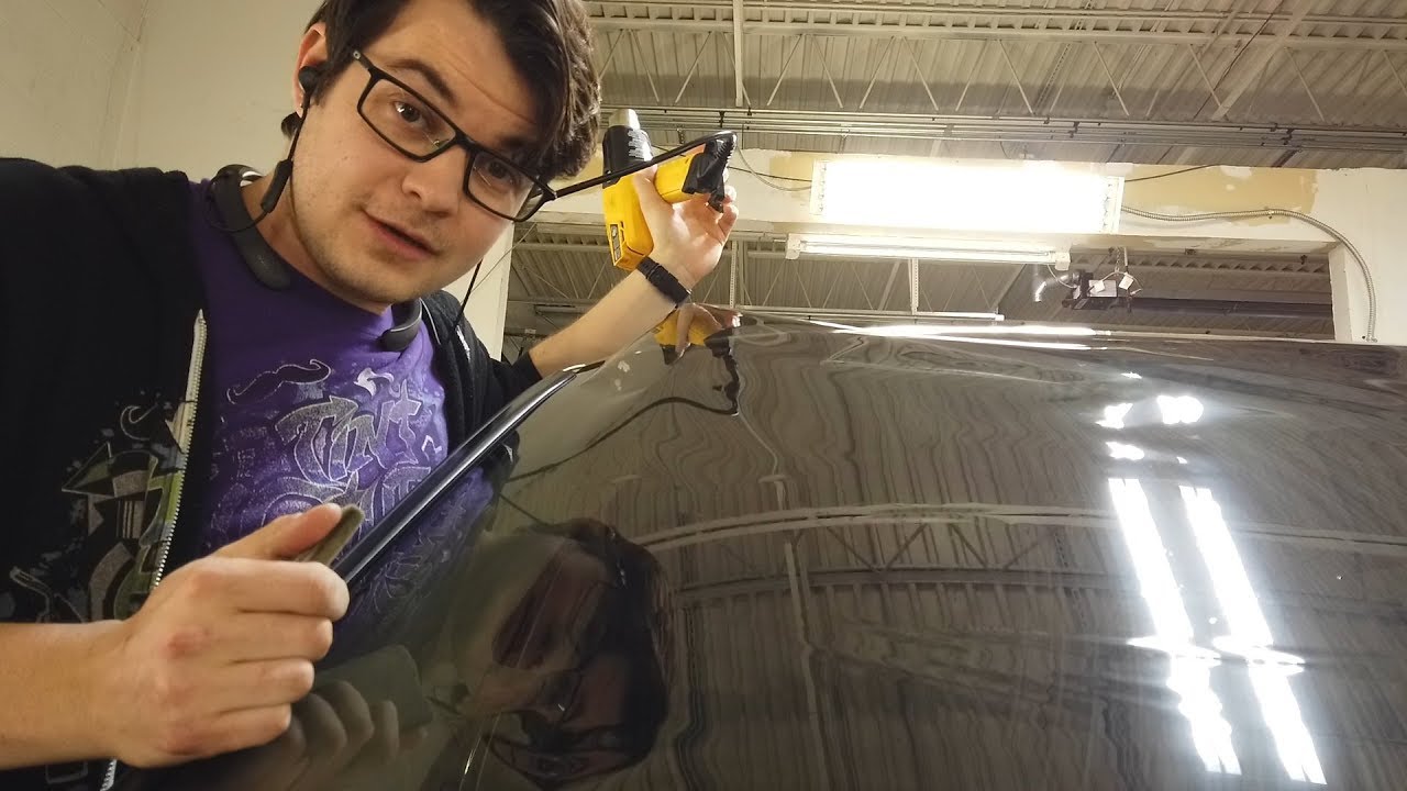 I Creased Window Tint on a Windshield While Trying to Heat Shrink it! 🔥