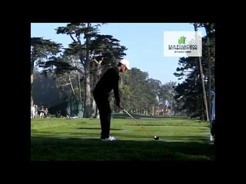 Tiger Woods US Open 2012 Driver Fade (Perfect Shot)