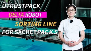 The delta robot application for sachet products flexible production