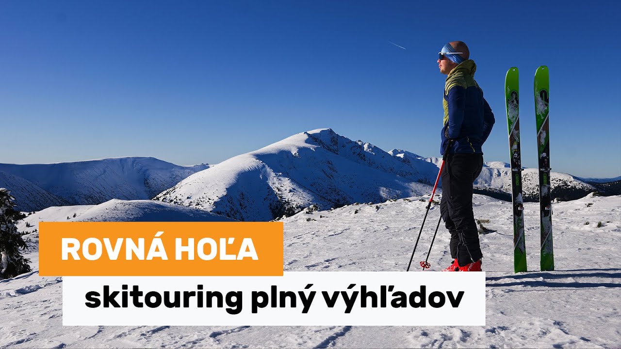 Rovná hoľa a Bocianské sedlo - skitouring v Nízkych Tatrách