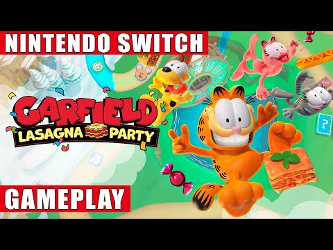 Garfield Lasagna Party Nintendo Switch Gameplay