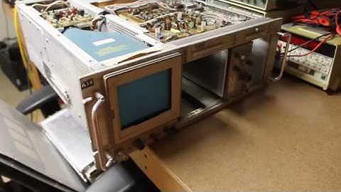 Tektronix R7704 Troubleshooting and Repair Part 1