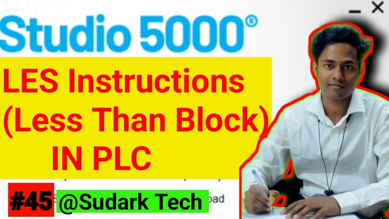 LES (Less Than) Instructions in Studio 5000 PLC | Automation | PLC Programming | Sudark Tech