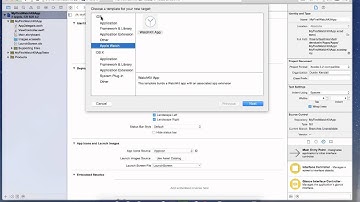 Watchkit tutorial 2 of 17 - project setup